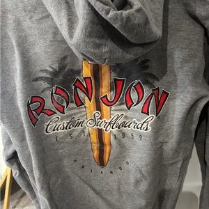 Ron Jon Gray Hoodie